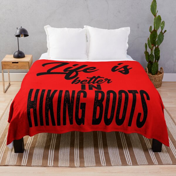 Item preview, Life is better in hiking boots-hiking. m designed and sold by DesignedBySnip.