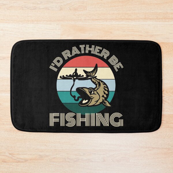 Item preview, I'd Rather Be Fishing Happy Fisherman For Anglers designed and sold by RGRamsey.