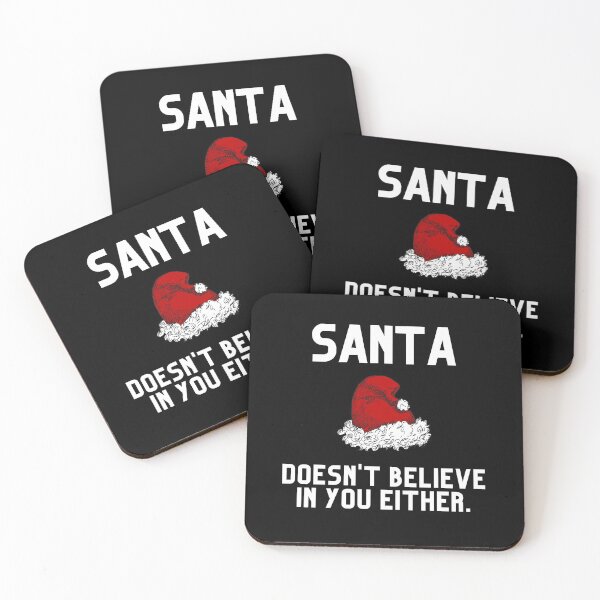 Item preview, Santa Doesn't Believe in You Either. - Third Hat | Merry Christmas designed and sold by Polariszero.