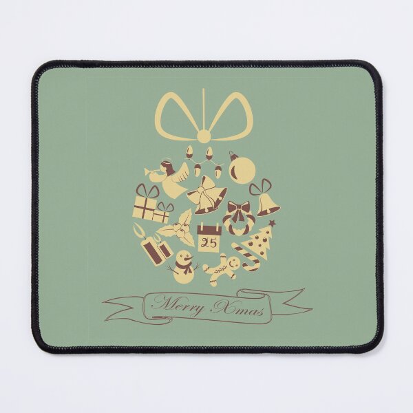 Item preview, Christmas tree ball with lettering designed and sold by CutieBlue.