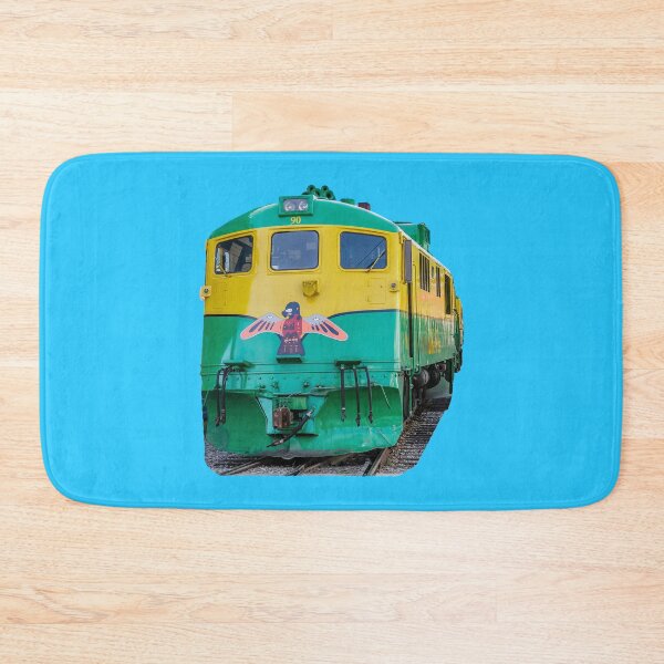 Item preview, White Pass Diesel Locomotive with Thunderbird motif designed and sold by Dalyndigital Photography.