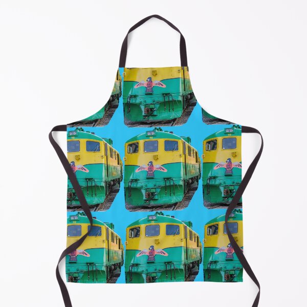 Item preview, White Pass Diesel Locomotive with Thunderbird motif designed and sold by Dalyndigital Photography.