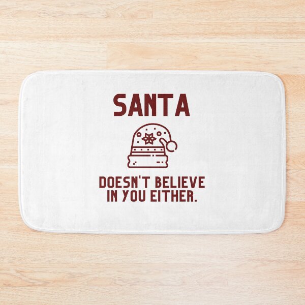 Item preview, Santa Doesn't Believe in You Either. - Red Fourth Hat | Merry Christmas designed and sold by Polariszero.