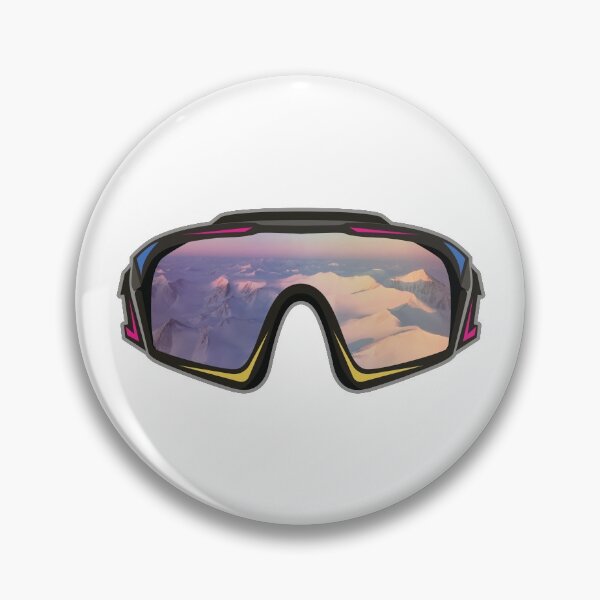 Item preview, Ski Goggles With Reflection Of Mountains designed and sold by portokalis.