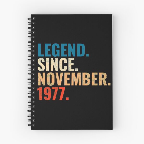 Item preview, Legend Since November 1977 Retro Vintage designed and sold by Teelogic.