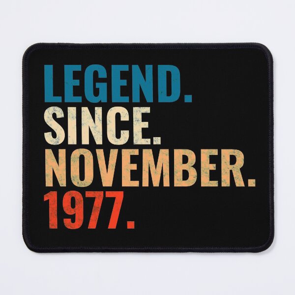 Item preview, Legend Since November 1977 Retro Vintage designed and sold by Teelogic.