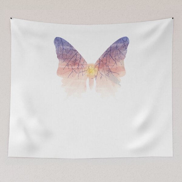Item preview, butterfly double exposure designed and sold by Hartics.