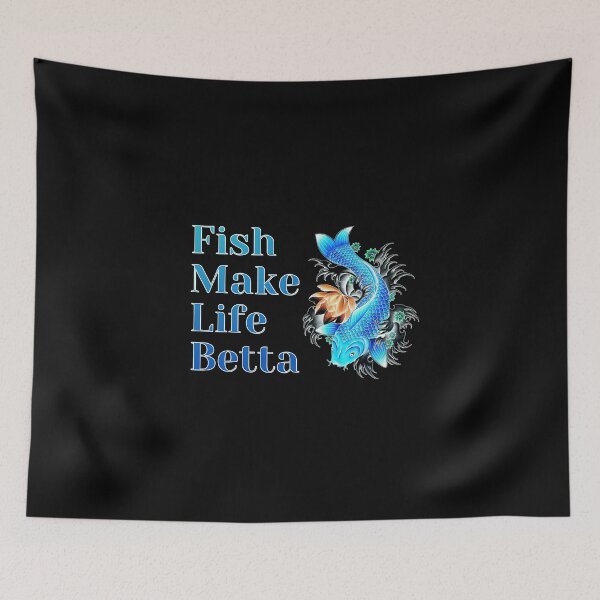 Item preview, Fish Make Life Betta - The Nature Conservancy designed and sold by nasani.