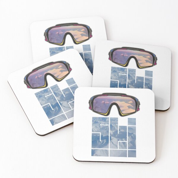 Item preview, Ski Goggles With Reflection Of Mountains designed and sold by portokalis.