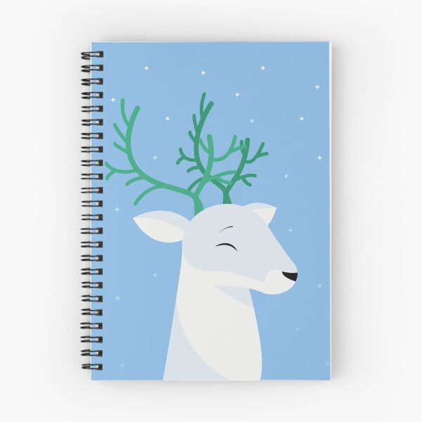 Item preview, Christmas white reindeer designed and sold by Samuel-Ruhland.