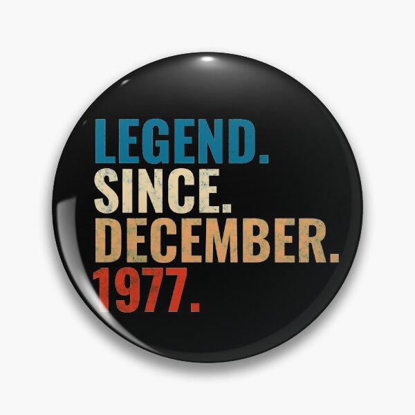Item preview, Legend Since December 1977 Retro Vintage designed and sold by Teelogic.