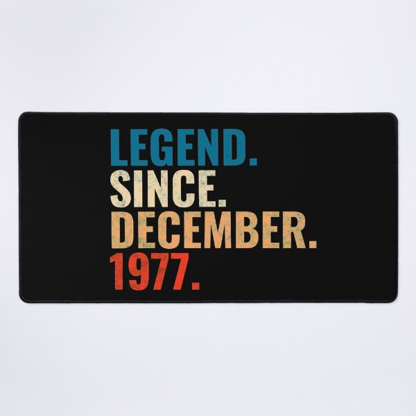 Item preview, Legend Since December 1977 Retro Vintage designed and sold by Teelogic.