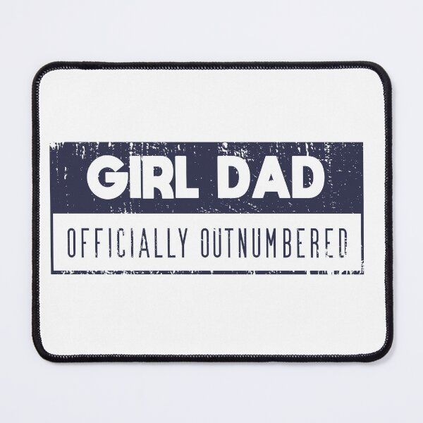Item preview, Girl Dad Officially Outnumbered - Dad Jokes Dad Officially Outnumbered designed and sold by Wazzy AK.