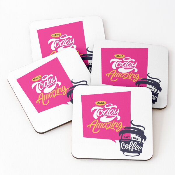 Item preview, Make Today Amazing but first coffee designed and sold by Nelli Designz.