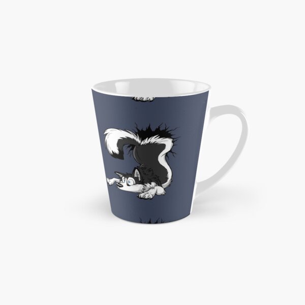 Item preview, UN-STUCK Black Husky (white outlines) designed and sold by The Art of TaniDaReal.