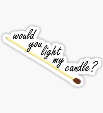 Rent - Light My Candle Sticker
