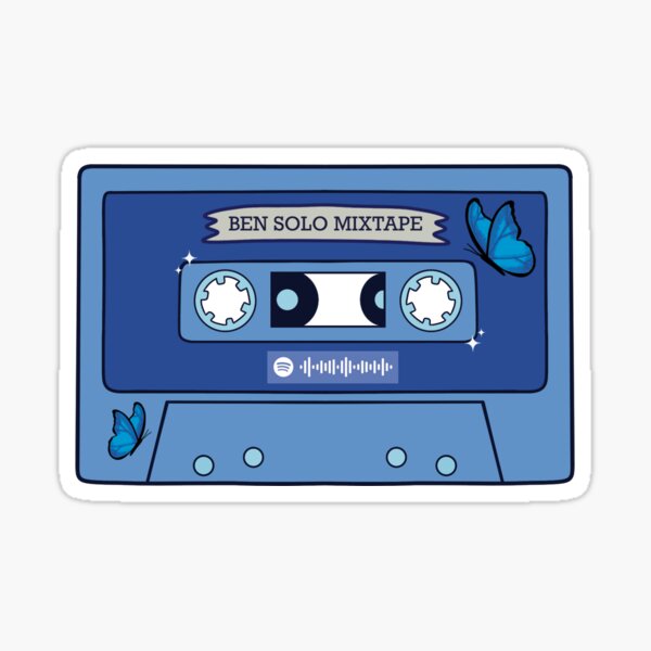 Vista previa del artículo con la obra «Ben Solo Mixtape», diseñado y vendido por lollythefangirl.