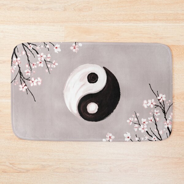 Item preview, Yin Yang and Sakura Blossom designed and sold by k9printart.