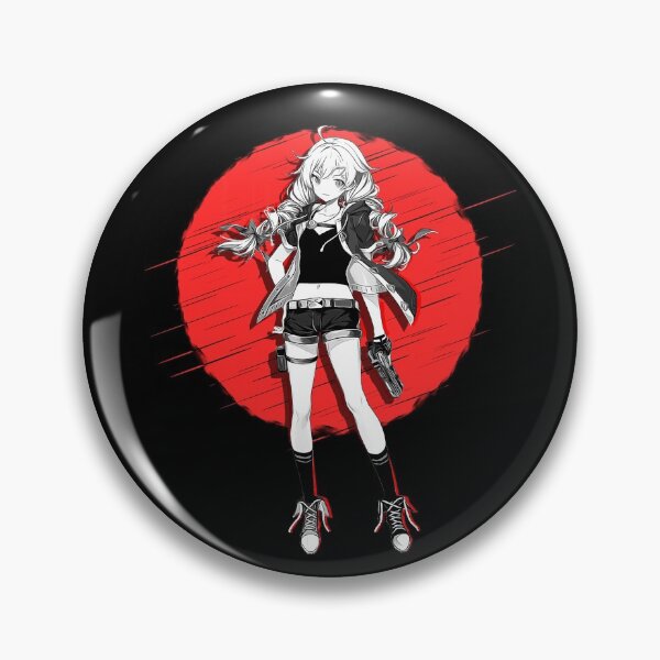 Item preview, Kallen Kaslana - Honkai Impact designed and sold by MyAsianArt.