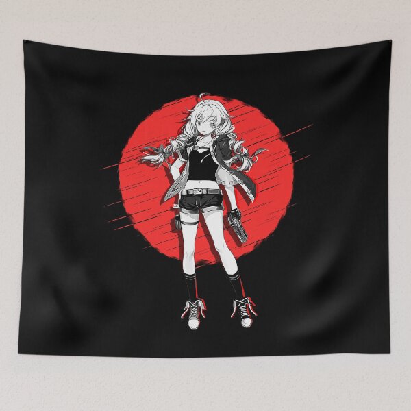 Item preview, Kallen Kaslana - Honkai Impact designed and sold by MyAsianArt.