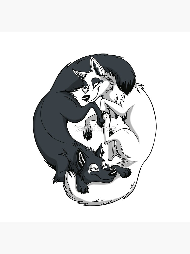 Disover Yin & Yang Foxes | Pin