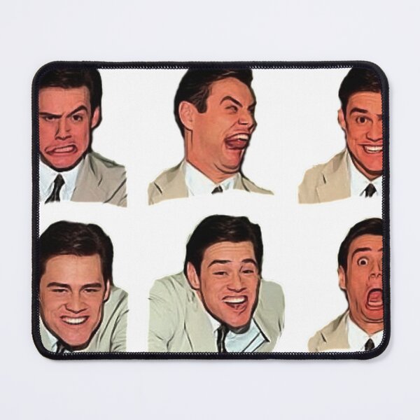 Item preview, Jim Carrey faces, cartoon digital artwork, cool funny comedy movies, famous actors, good vibes, gift, present, ideas, sticker set, sticker pack, bundle designed and sold by avit1.