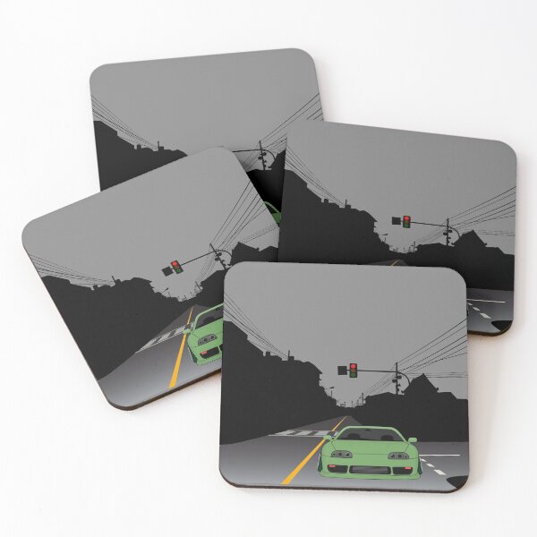 Item preview, Toyota Supra street scene automotive design designed and sold by Digital360World.