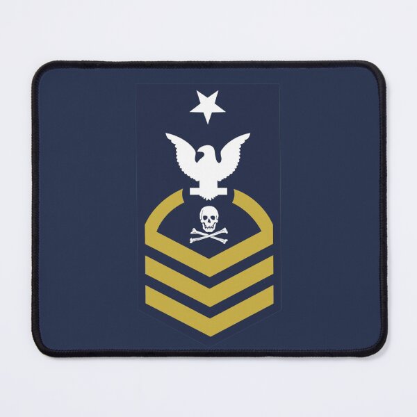 Item preview, Pirate Senior Chief - Coast Guard SCPO  - Skull and Crossbones designed and sold by AlwaysReadyCltv.