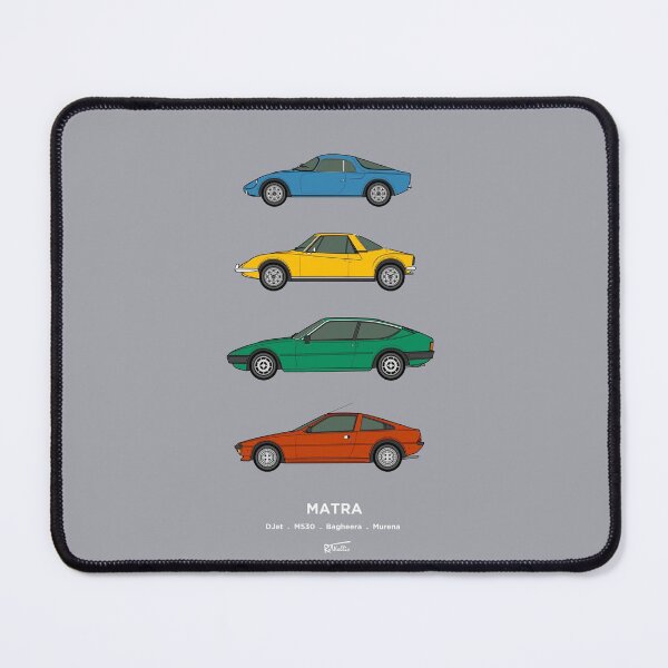 Item preview, Matra sports car collection designed and sold by RJWautographics.