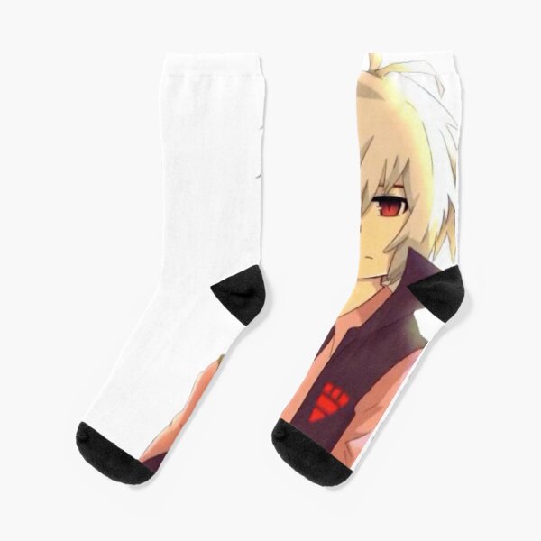 Beyblade Burst Shu Kurenai Socks for Sale by NOFACE Productions