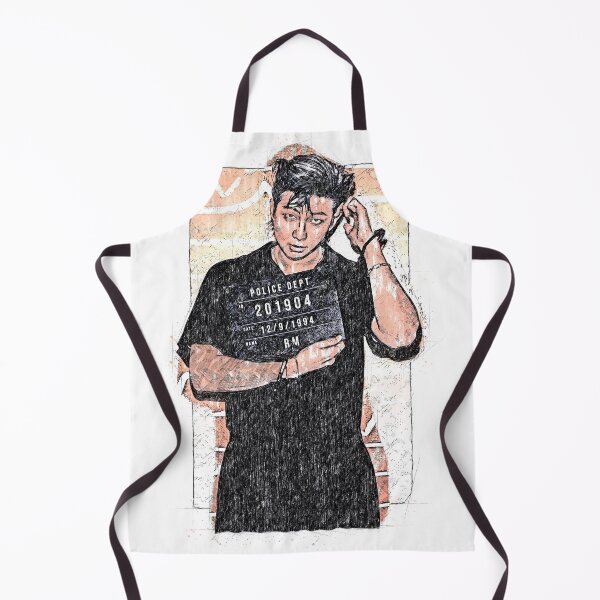 Item preview, RM 알엠 Kim Namjoon BTS Bangtan Boys K-Pop Idol Group Member 방탄소년단 Butter Sketch Artwork 01 designed and sold by mauveswancom.