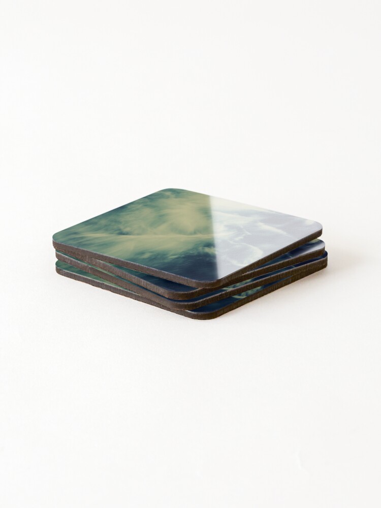 Thumbnail 4 of 5, Coasters (Set of 4), Blue designed and sold by ImageEvolution.