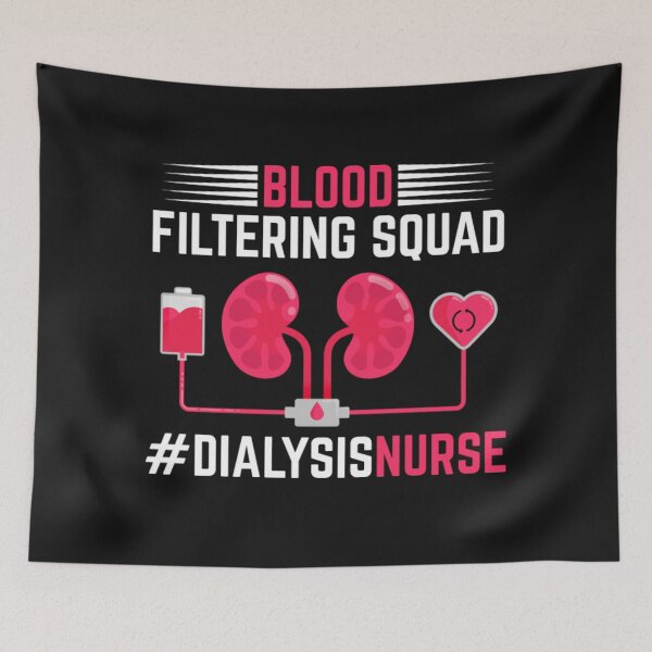 Item preview, Dialysis Nurse squad designed and sold by ClamenTaon.