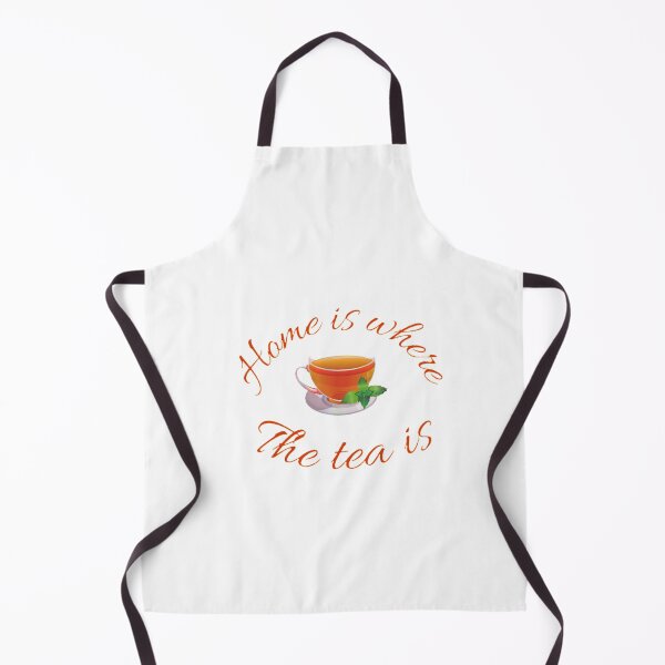 Item preview, Home Is Where The Tea Is , Tea Lover, Tea quote designed and sold by Special-Art1.