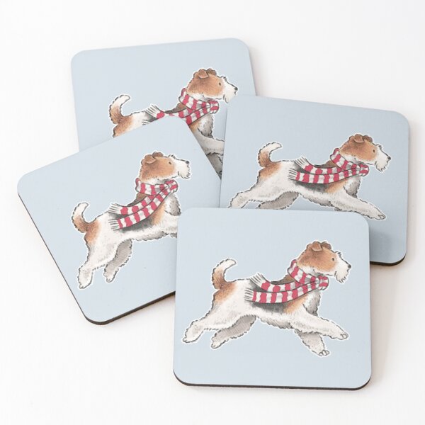 Item preview, Wire Haired Fox Terrier Dog designed and sold by Elspeth Rose Design.