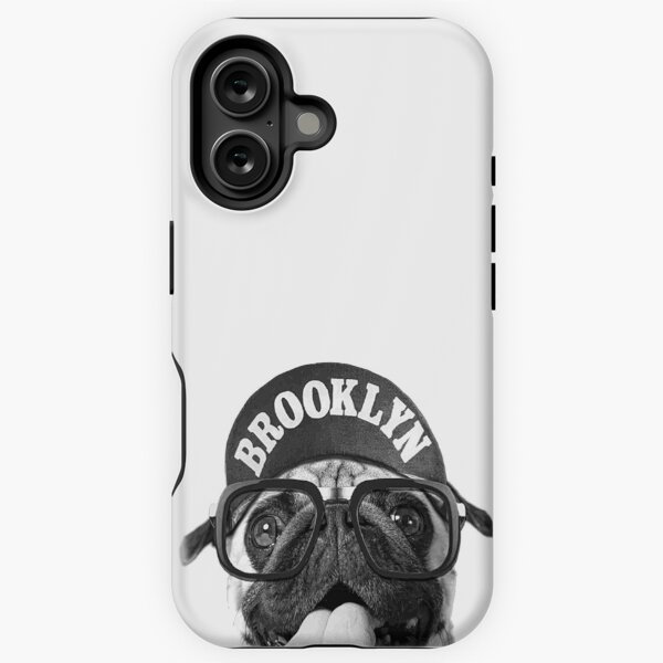 Vista previa del artículo con la obra «Brooklyn Pug», diseñado y vendido por darklordpug.