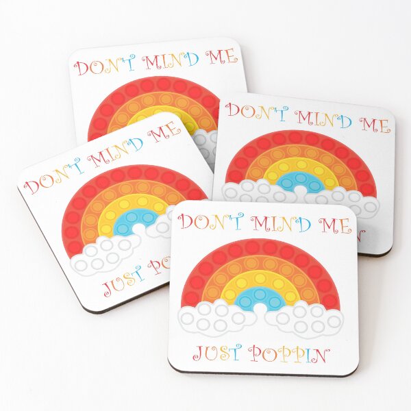 Item preview, Pop It Rainbow Don't mind me just poppin designed and sold by TanyaRe.