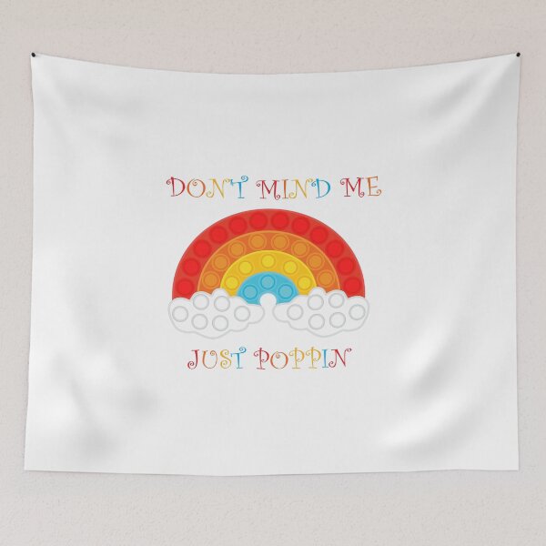 Item preview, Pop It Rainbow Don't mind me just poppin designed and sold by TanyaRe.