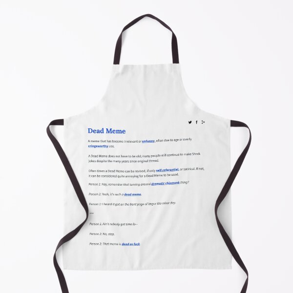 Item preview, Urban Dictionary "dead meme" designed and sold by Vapes-ubboi.