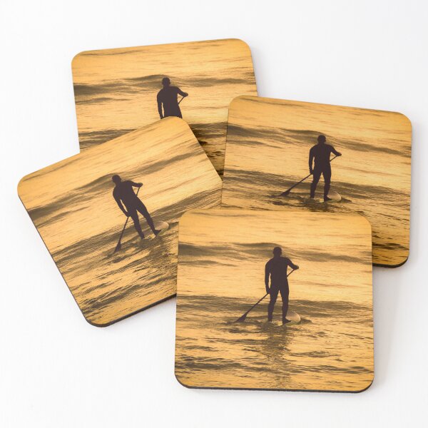 Item preview, Paddle boarding at Sunset designed and sold by hijackhippo.