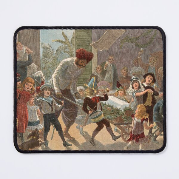 Item preview, Holiday preparation in India, 1889, Christmas designed and sold by Lady-Frost.