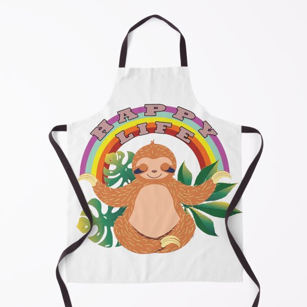 Item preview, Happy Life With Sloth Design designed and sold by Tr4velingCo.