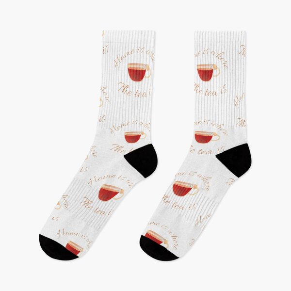 Item preview, Home Is Where The Tea Is , Tea Lover, Tea quote designed and sold by Special-Art1.