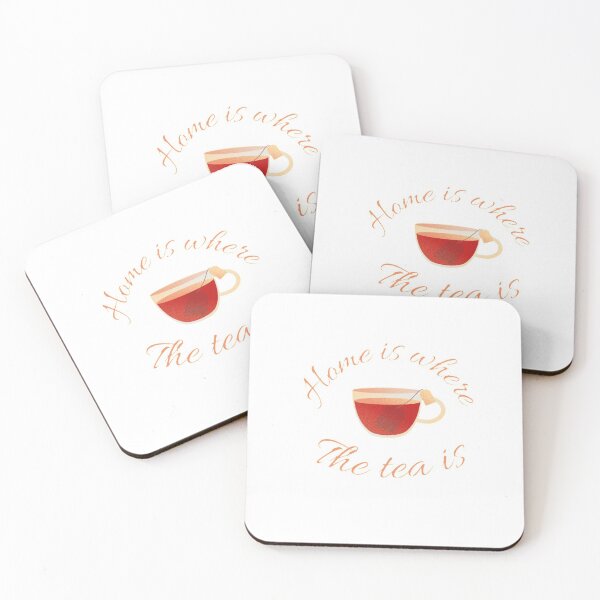 Tea Quote Coasters for Sale Redbubble