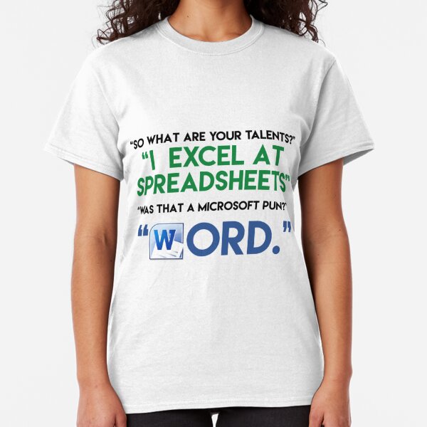 excel band shirt