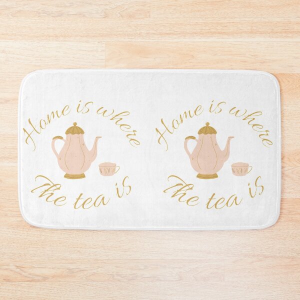 Item preview, Home Is Where The Tea Is , Tea Lover, Tea quote designed and sold by Special-Art1.