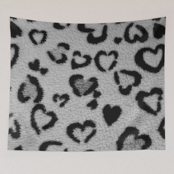 Item preview, Grey Hearts print designed and sold by LoriG2020.