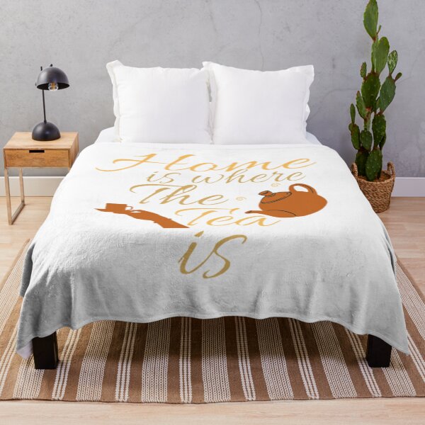 Item preview, Home Is Where The Tea Is , Tea Lover, Tea quote designed and sold by Special-Art1.