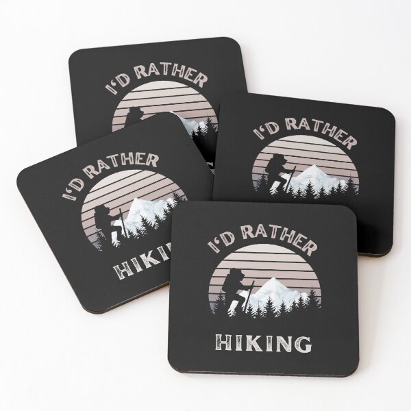 Item preview, Hiking - I would rather Hiking (Adventure) designed and sold by Paint84.