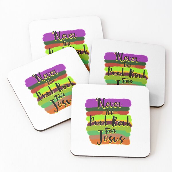 Item preview, Never too punk rock for jesus | Christian quotes | jesus quotes short designed and sold by Raminovitch.